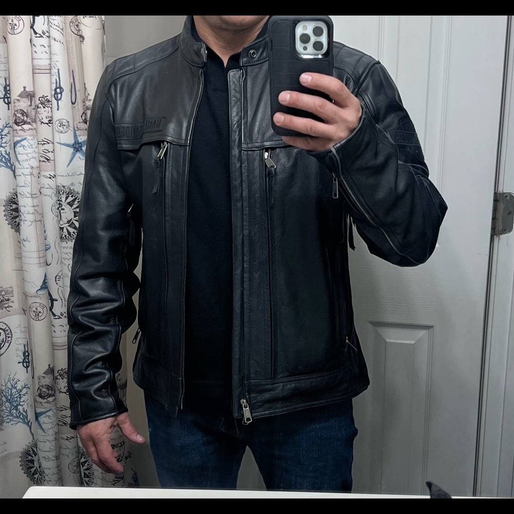 Brand New Harley Davidson Men M Leather jacket